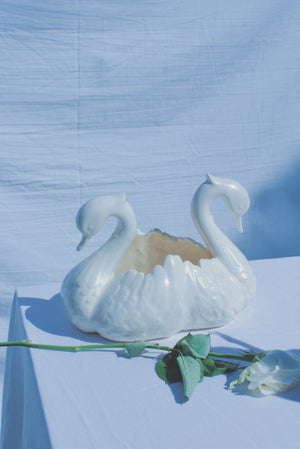 Swan Swan Bowl - Mother Of Pearl