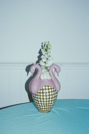 Swan Swan Vase